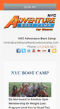 Mobile Screenshot of nycadventurebootcamp.com